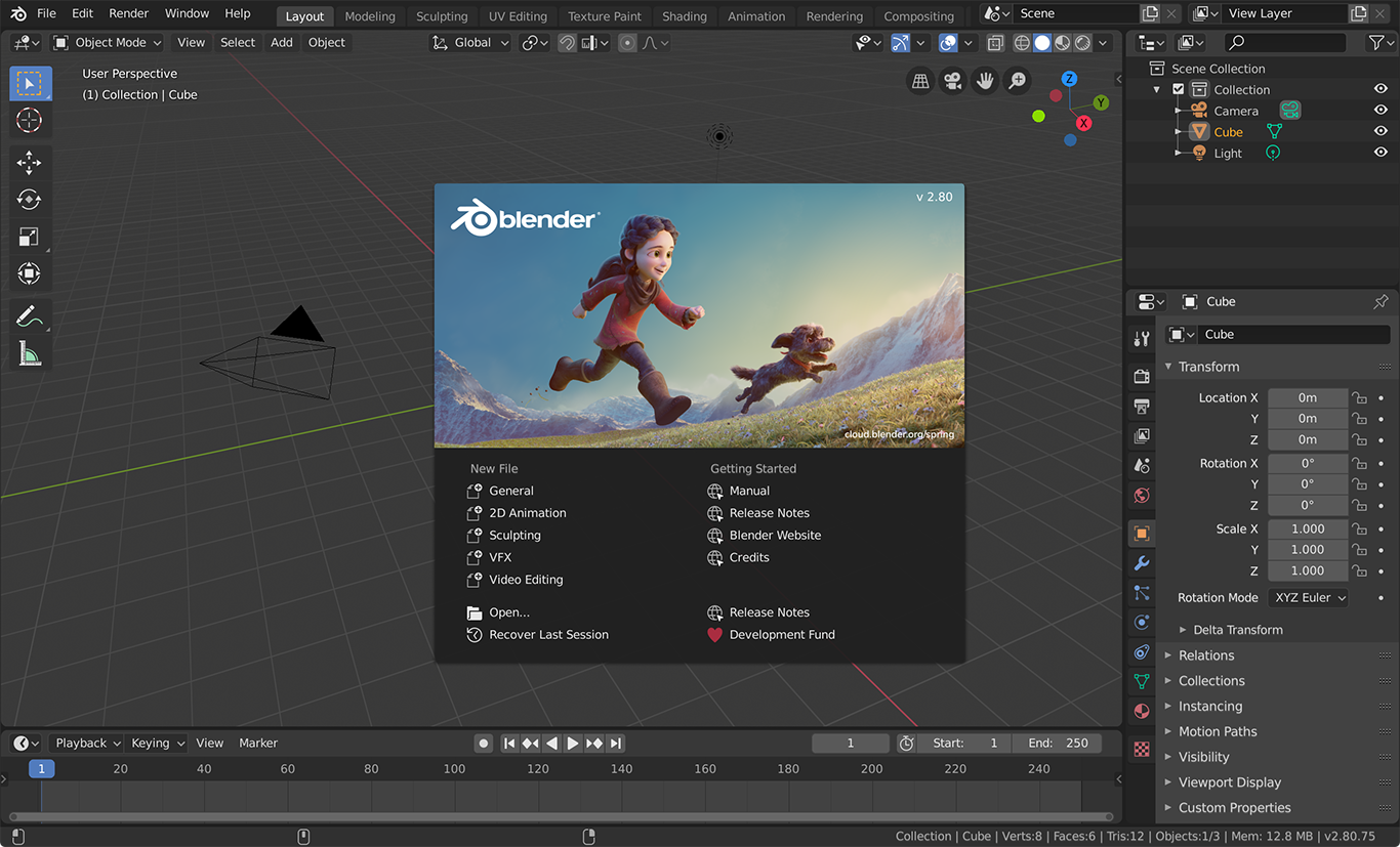 はじめてのblenderアドオン開発 Blender 2 8版 1 1 Blenderって何 アドオンって何